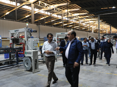 بازدید مدیران هلدینگ کاوه پارس مرداد 1404